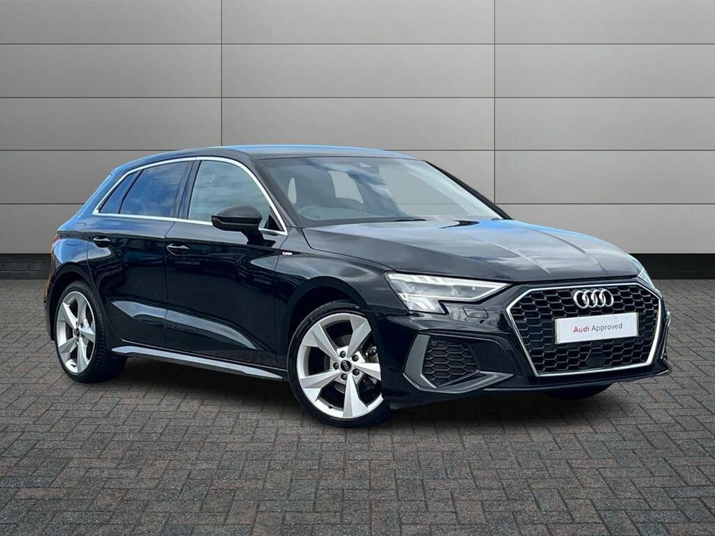 Audi A3 1.5 Tfsi 35 S Line Sportback S Tronic Euro 6 Ss Black
