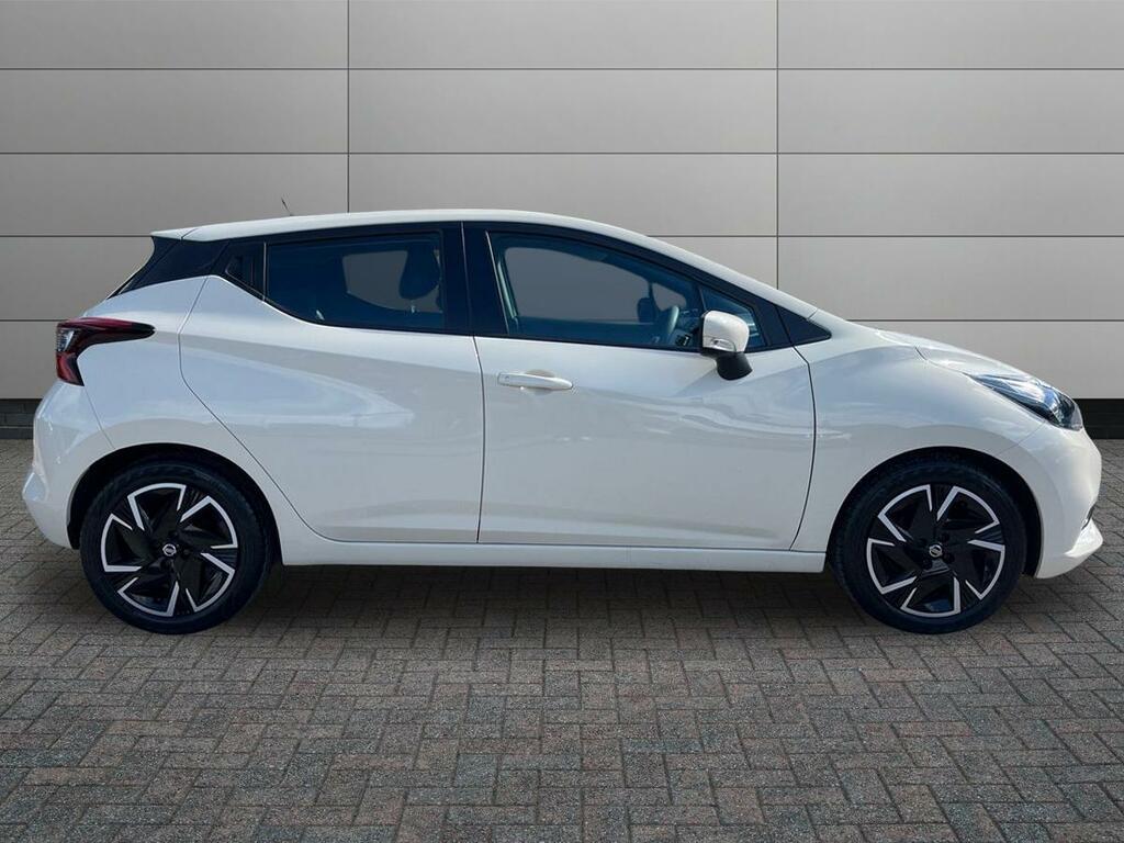 Nissan Micra 1.0 Ig-t Acenta Euro 6 Ss White #5