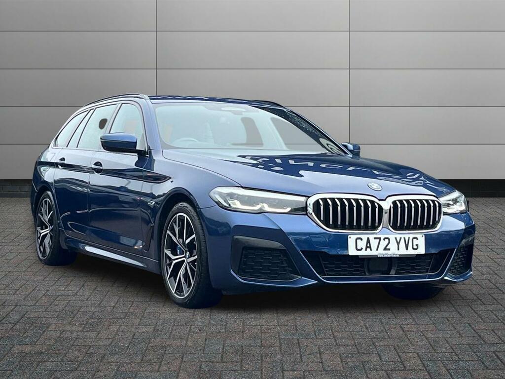 BMW 5 Series 2.0 530E 12Kwh M Sport Touring Steptronic Xdrive E Blue