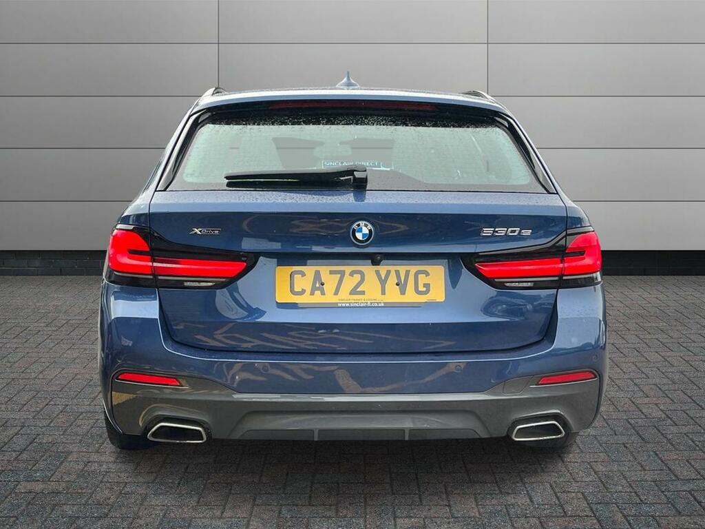 BMW 5 Series 2.0 530E 12Kwh M Sport Touring Steptronic Xdrive E Blue #6