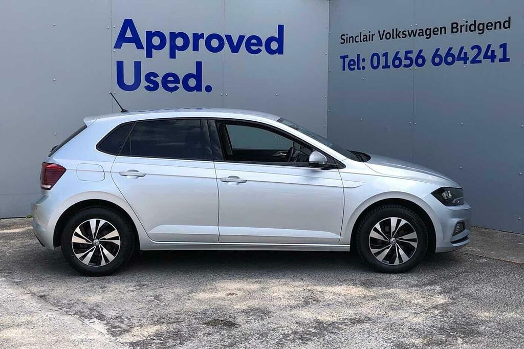 Volkswagen Polo Mk6 Hatchback 1.0 Tsi 95Ps Match Silver #4
