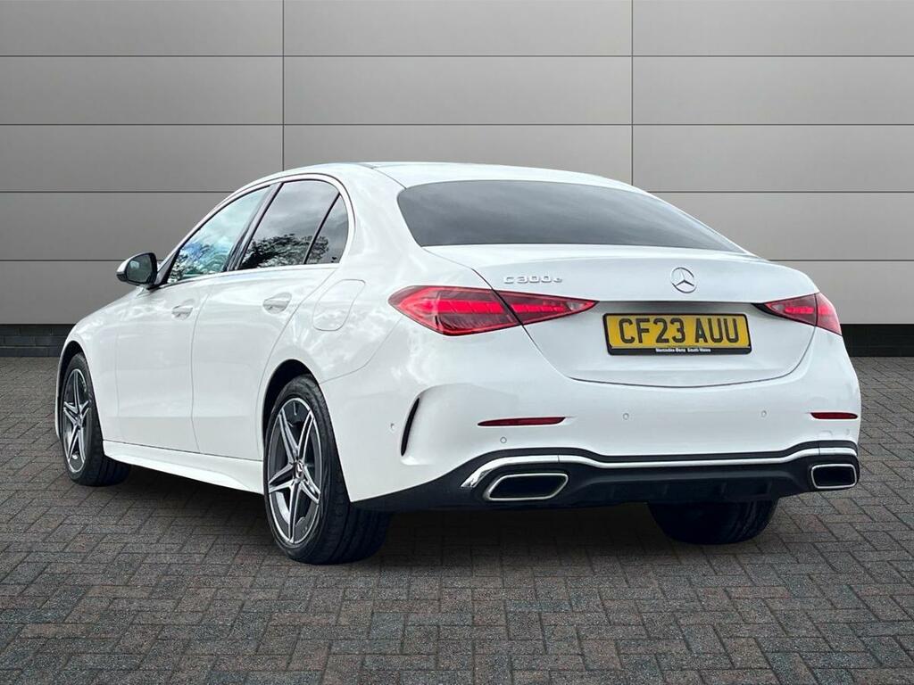 Mercedes-Benz C Class 2.0 C300e 25.4Kwh Amg Line Premium G-tronic Eur White #2