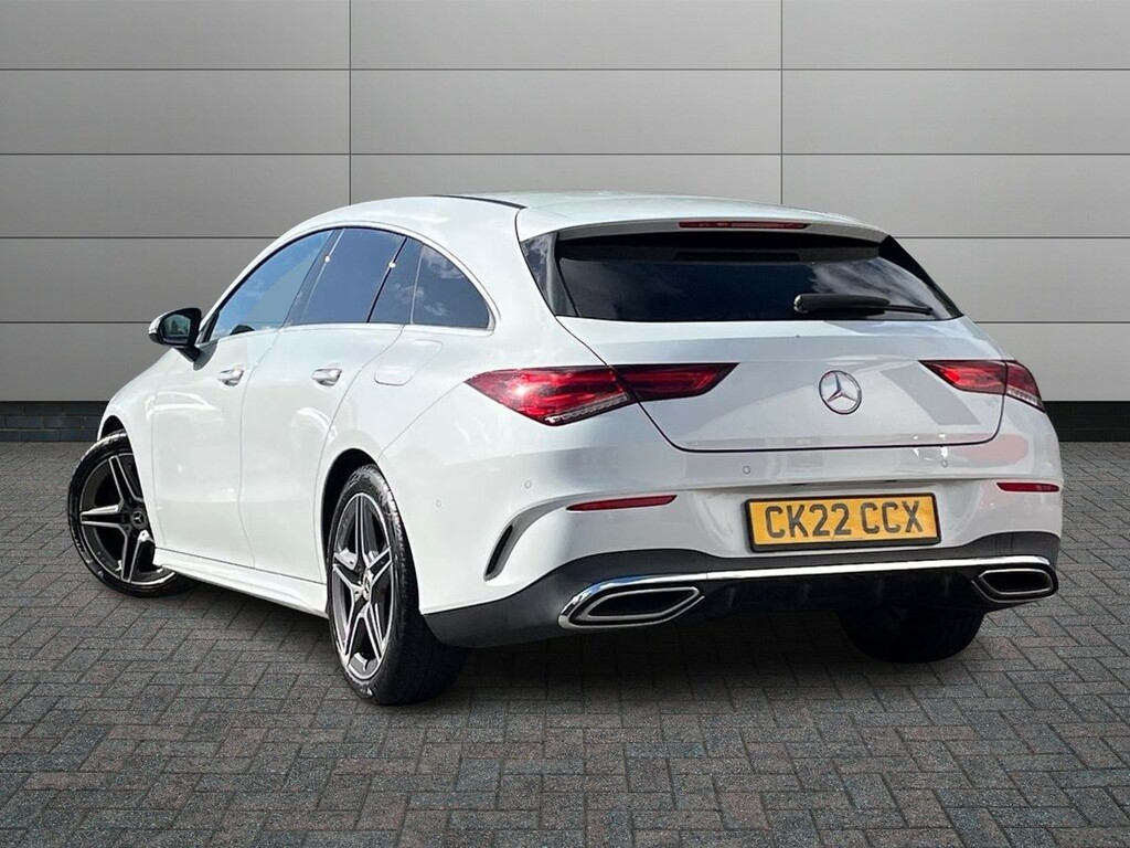 Mercedes-Benz CLA Class Cla 180 Amg Line Premium Plus Shooting B White #2