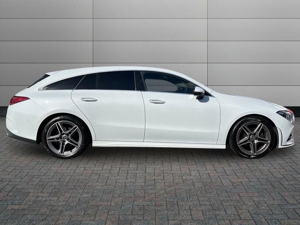 Mercedes-Benz CLA Class Cla 180 Amg Line Premium Plus Shooting B White #5