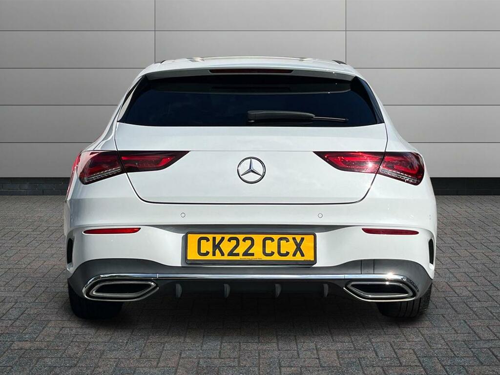 Mercedes-Benz CLA Class Cla 180 Amg Line Premium Plus Shooting B White #6