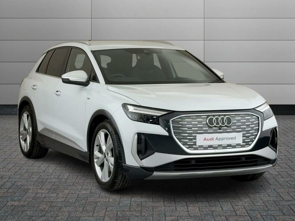 Audi Q4 E Tron S Line 40 15000 Kw White