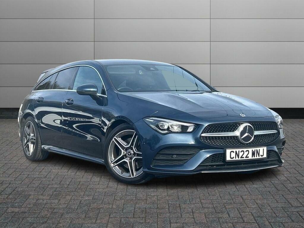 Mercedes-Benz CLA Class 1.3 Cla200 Amg Line Shooting Brake 7G-dct Euro 6 Blue