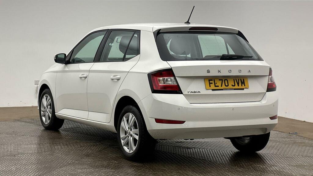 Skoda Fabia 1.0 Mpi Se White #3