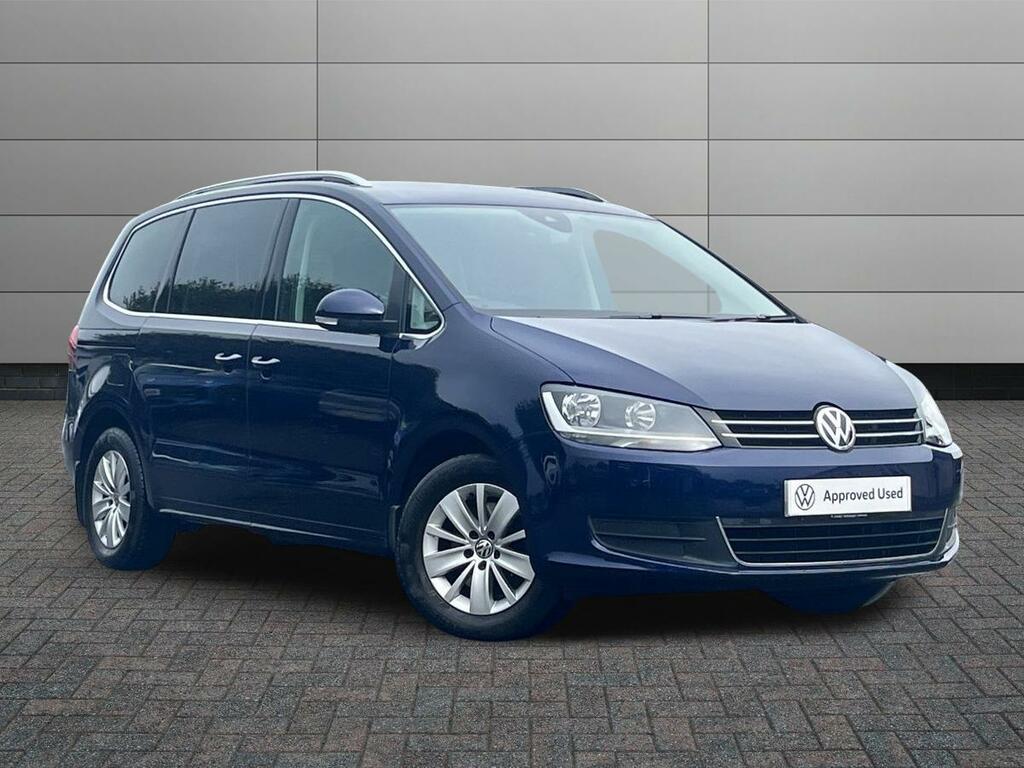 Volkswagen Sharan 2.0 Tdi Se Nav Dsg Euro 6 Ss Blue