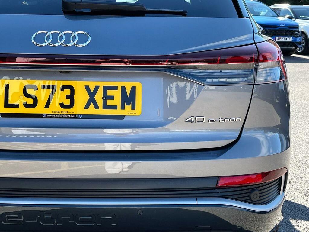 Audi Q4 E Tron Q4 Sportback S Black Edition 40 E-tron 150,00 Kw Grey #21