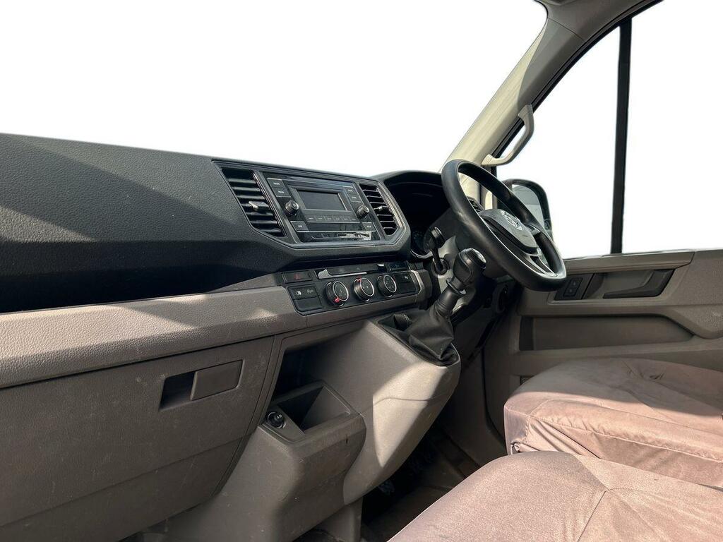 Volkswagen Crafter Cr35 Panel Van Trendline Mwb 140 Ps 2.0 Tdi 6Sp Ma White #7