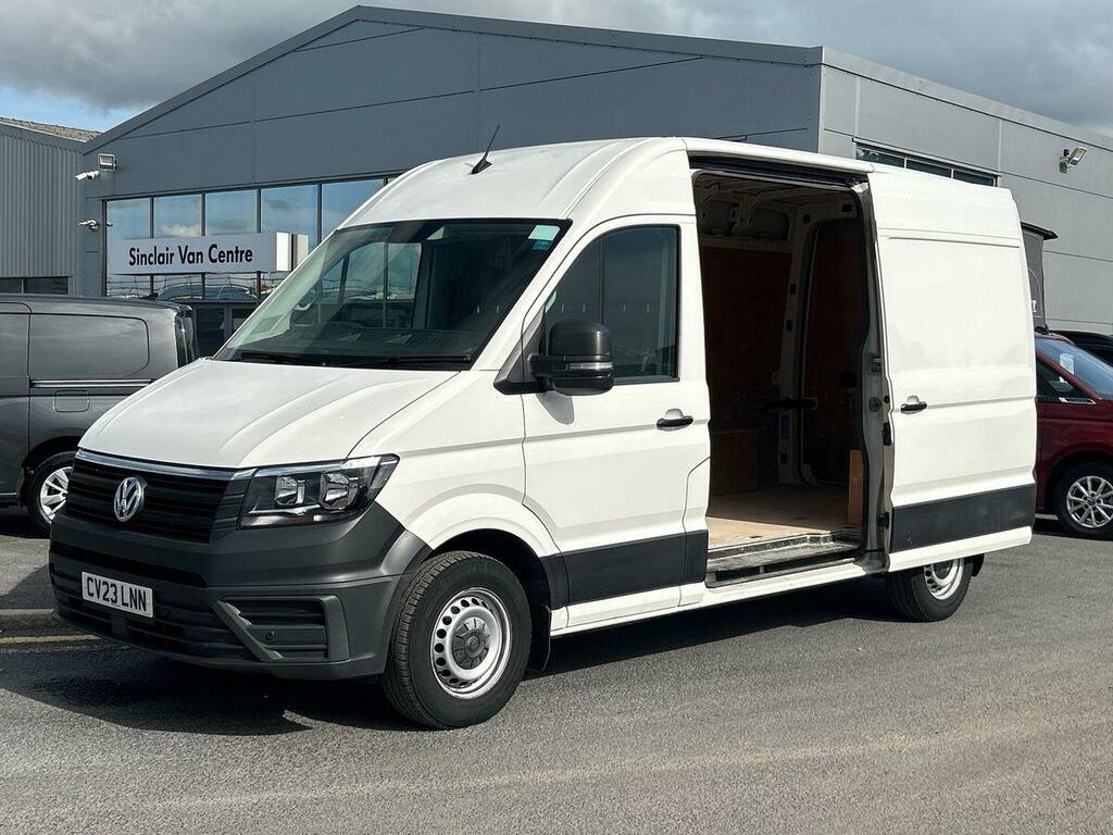 Volkswagen Crafter Cr35 Panel Van Trendline Mwb 140 Ps 2.0 Tdi 6Sp Ma White #24