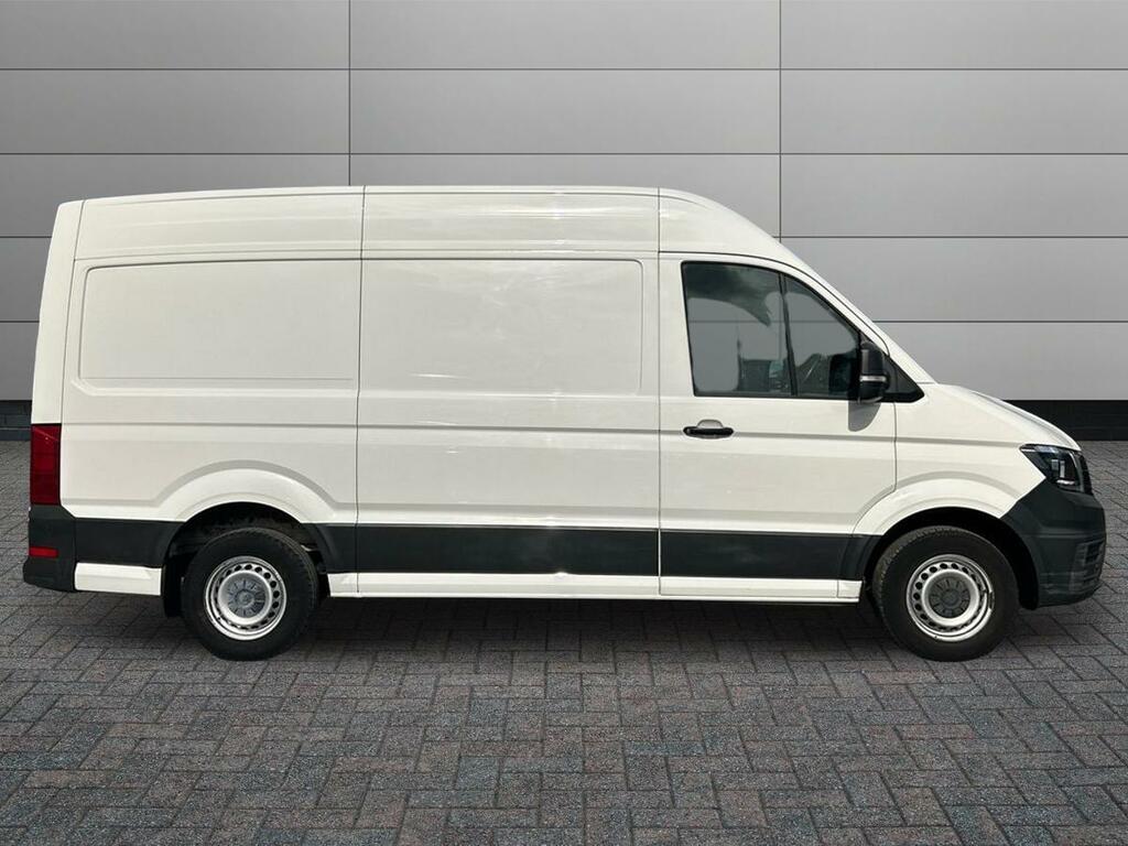 Volkswagen Crafter Cr35 Panel Van Trendline Mwb 140 Ps 2.0 Tdi 6Sp Ma White #10