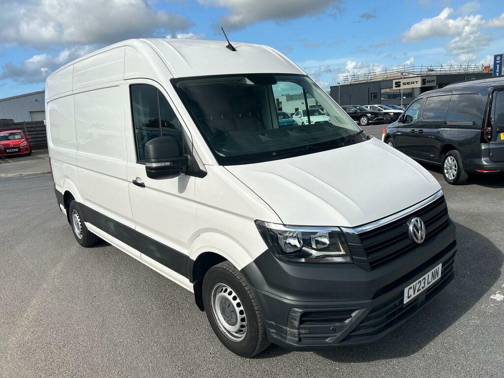Volkswagen Crafter Cr35 Panel Van Trendline Mwb 140 Ps 2.0 Tdi 6Sp Ma White #30