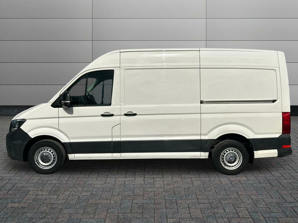 Volkswagen Crafter Cr35 Panel Van Trendline Mwb 140 Ps 2.0 Tdi 6Sp Ma White #11