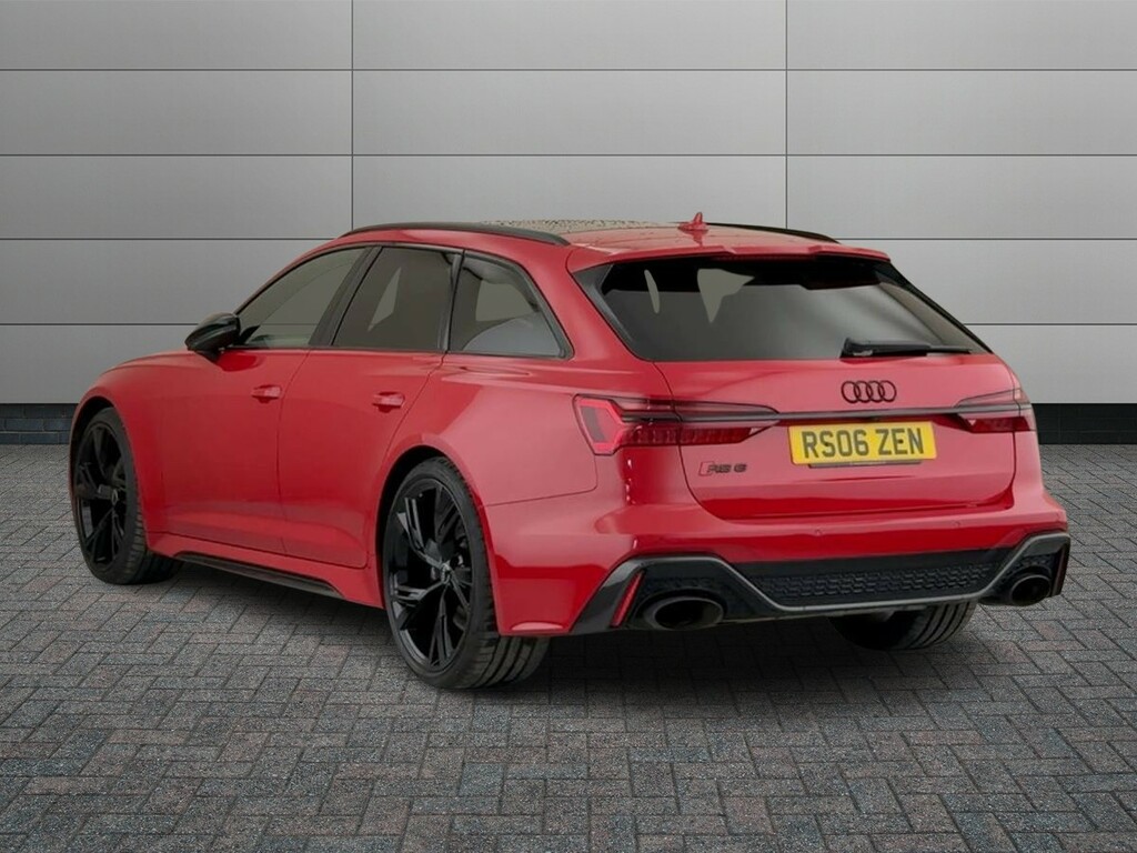 Audi RS6 Avant 6 Carbon Black 600 Ps Tiptronic Red #2
