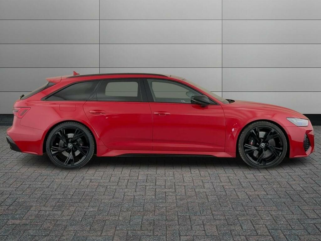 Audi RS6 Avant 6 Carbon Black 600 Ps Tiptronic Red #5