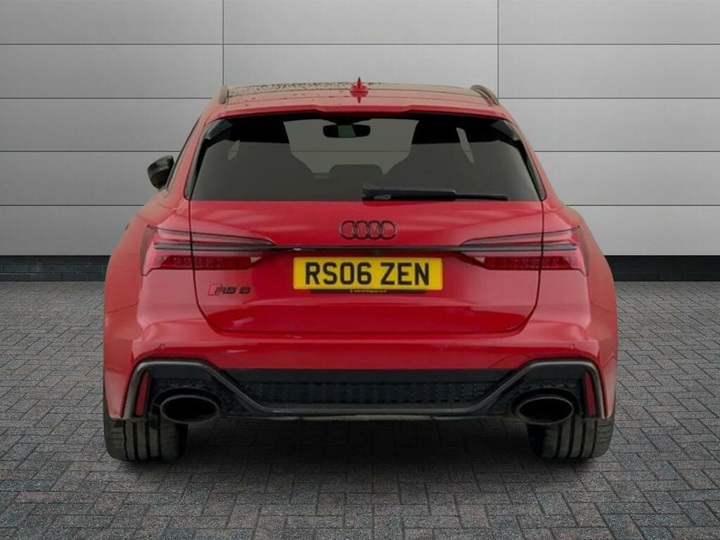 Audi RS6 Avant 6 Carbon Black 600 Ps Tiptronic Red #6