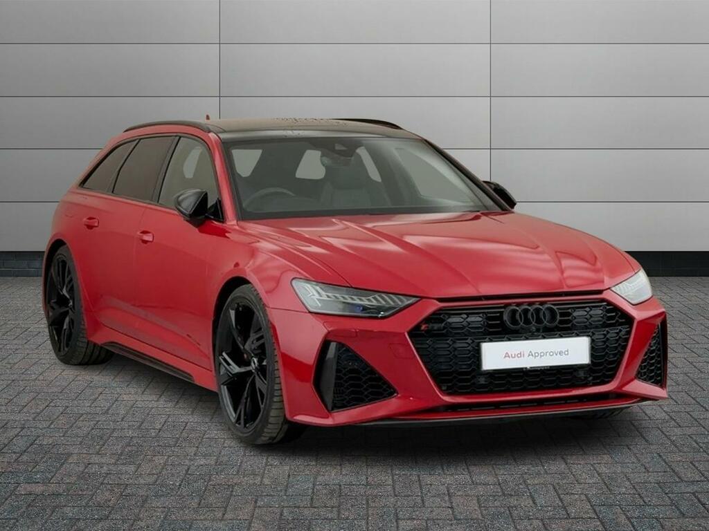Audi RS6 Avant 6 Carbon Black 600 Ps Tiptronic Red