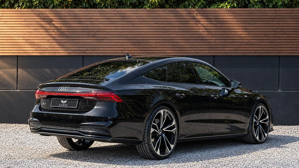 Audi A7 2021 2.0 Tdi 40 S Line Sportback S Tron Black #6