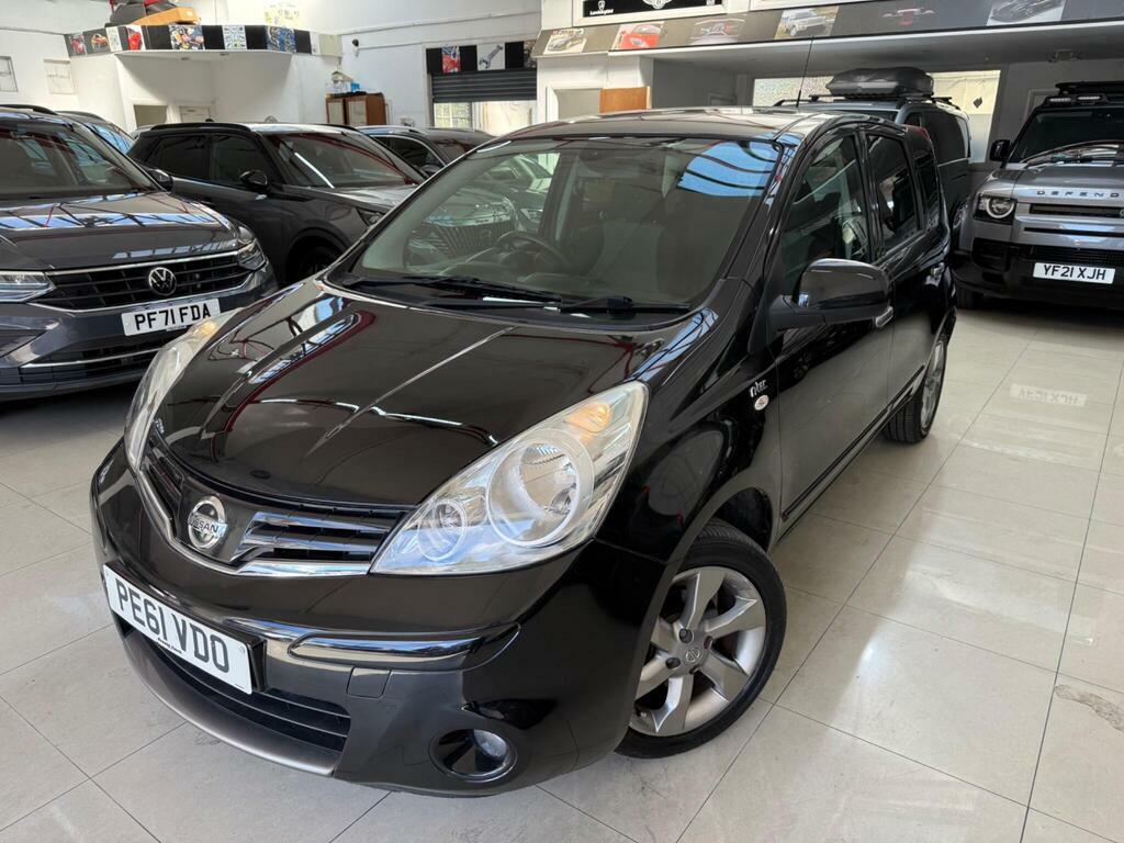 Nissan Note 1.6 16V N-tec Euro 5 Black #6