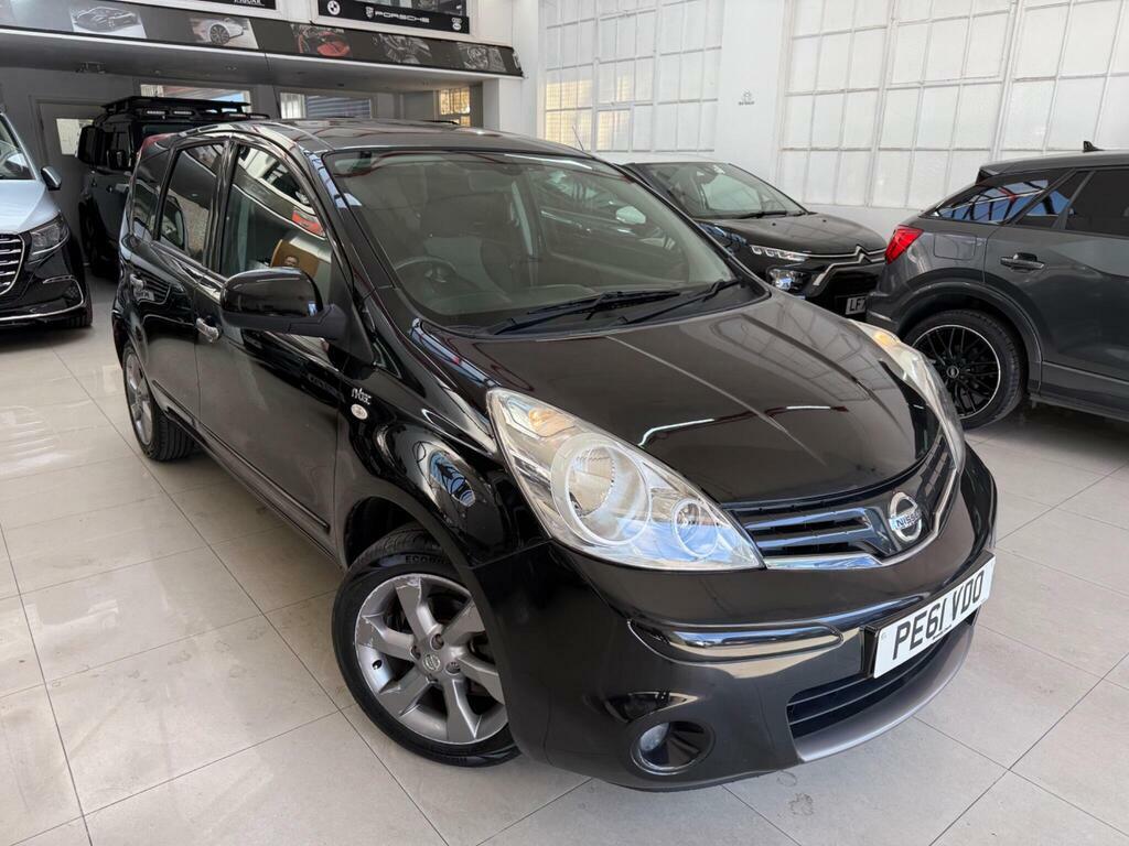 Nissan Note 1.6 16V N-tec Euro 5 Black #2