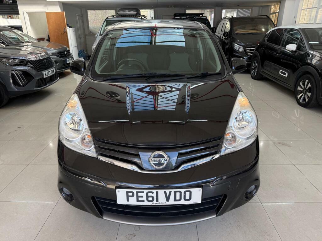 Nissan Note 1.6 16V N-tec Euro 5 Black #4