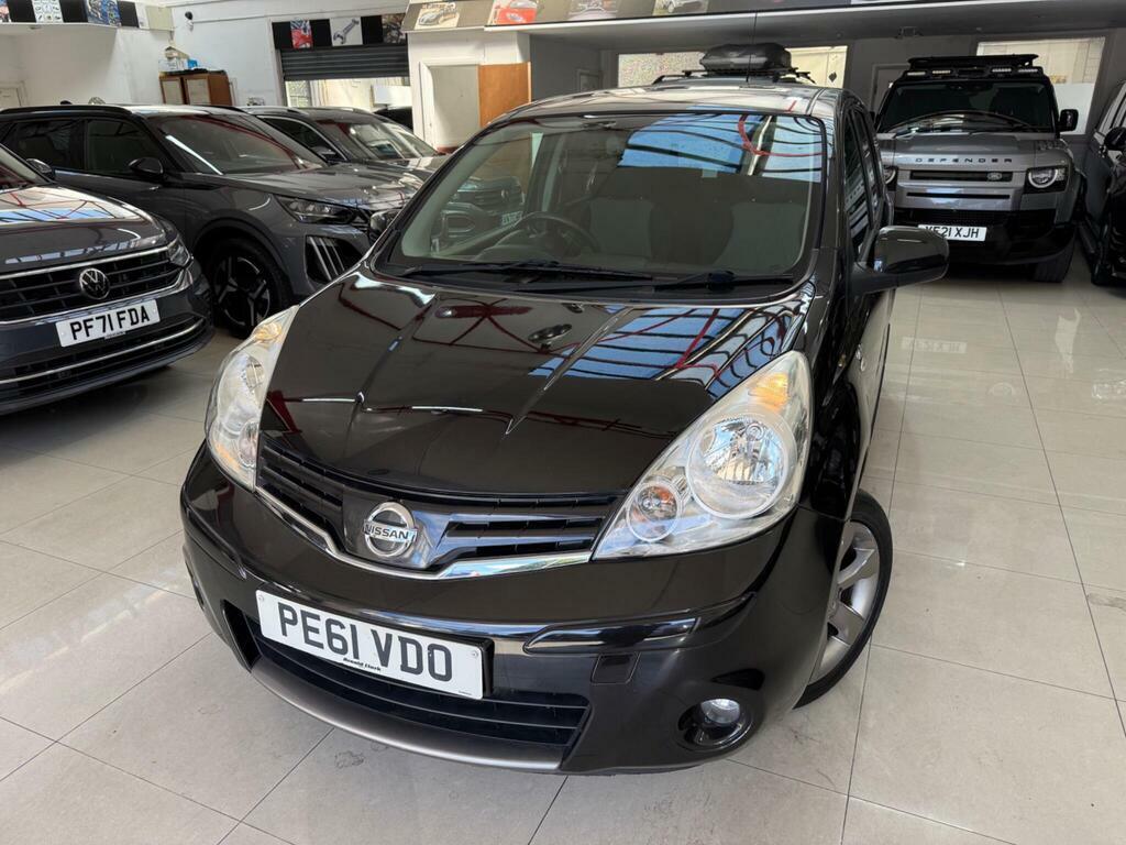 Nissan Note 1.6 16V N-tec Euro 5 Black #5