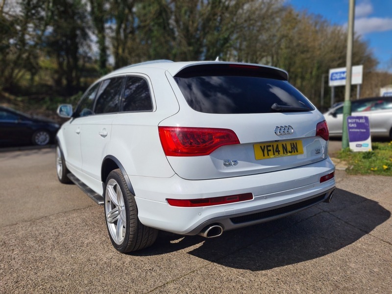 Audi Q7 Tdi Quattro S Line White #6