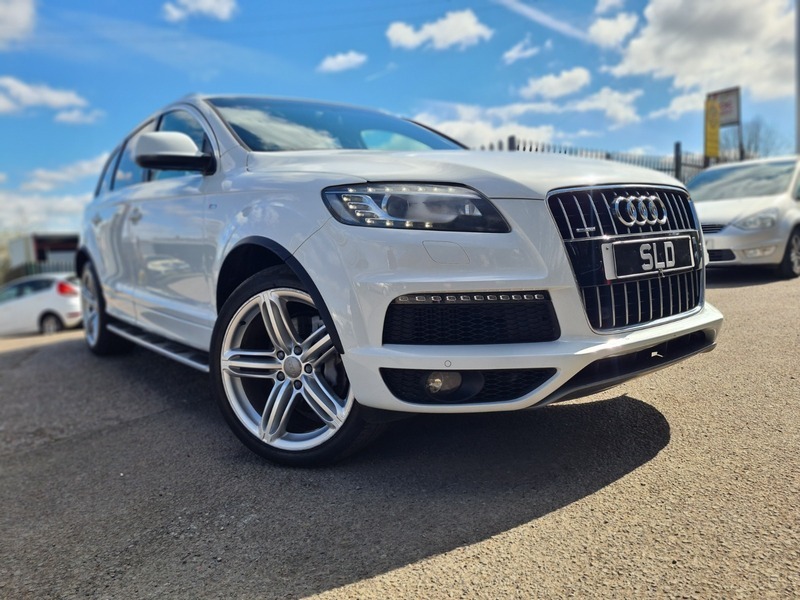 Audi Q7 Tdi Quattro S Line White #3