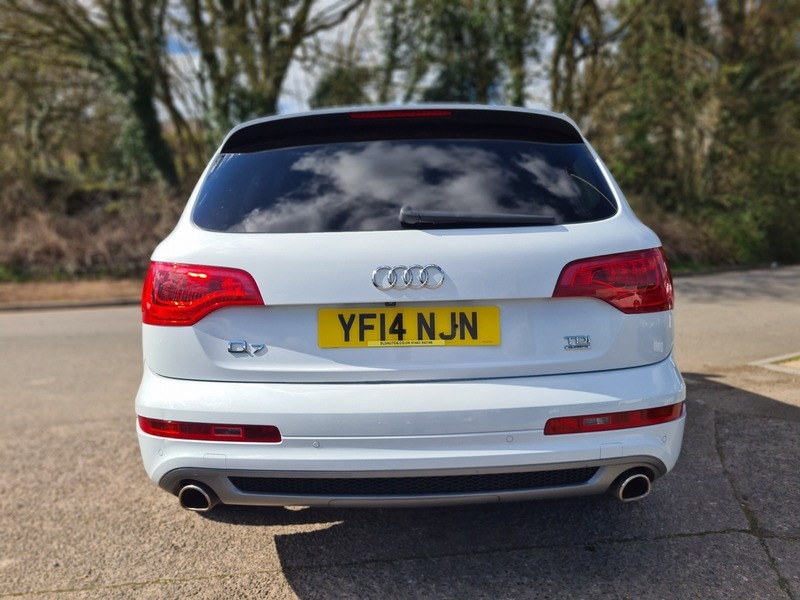 Audi Q7 Tdi Quattro S Line White #5