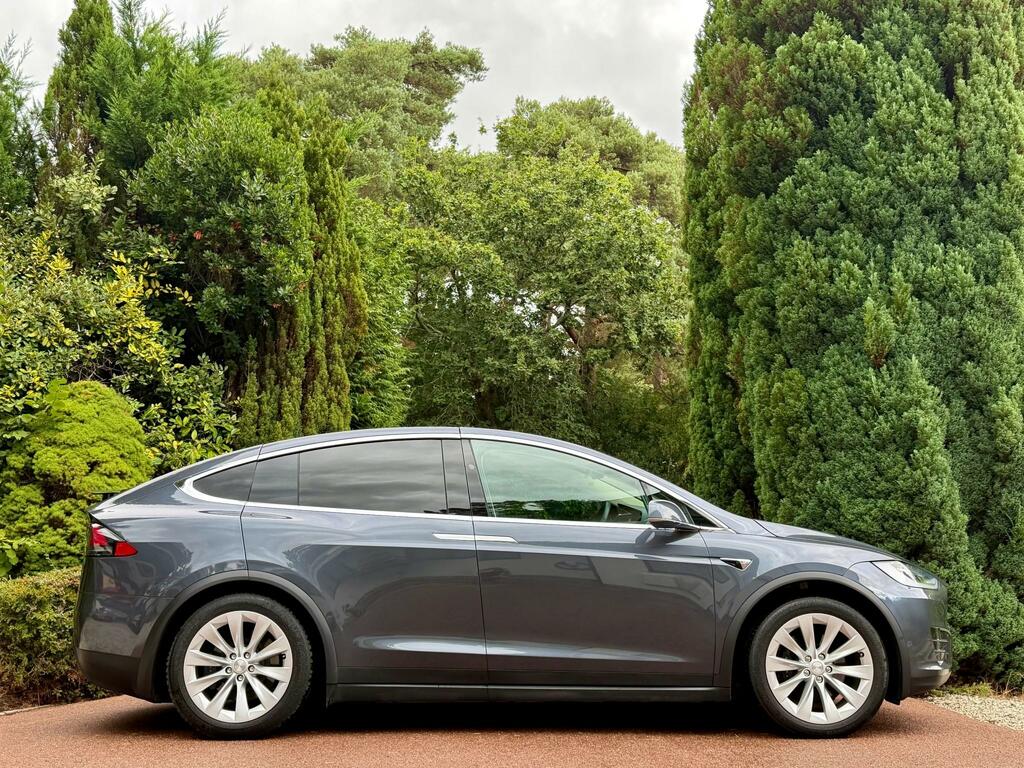 Tesla Model X Long Range 6 Seats Premium Cream Interior Grey #6
