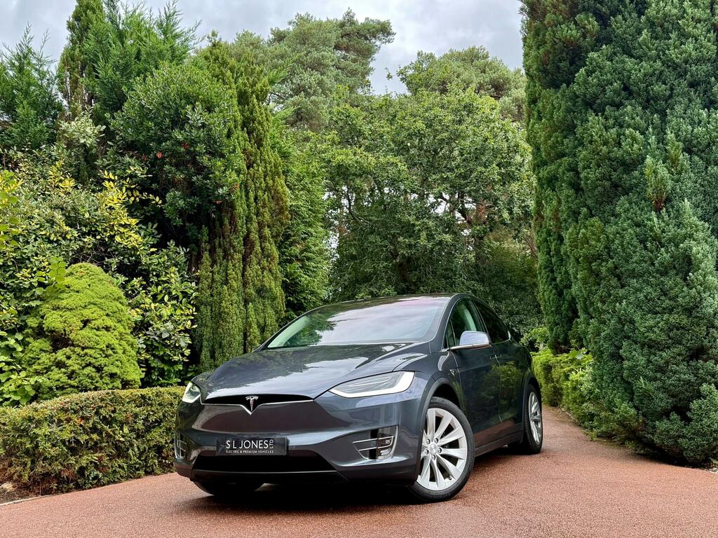 Tesla Model X Long Range 6 Seats Premium Cream Interior Grey #4