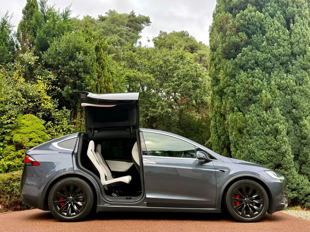 Tesla Model X Performance Ludicrous Plus Full Self Driving Upgra Grey #6