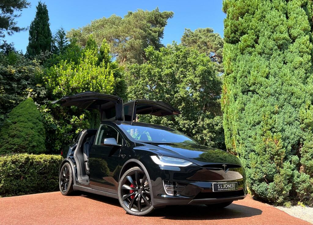 Tesla Model X Performance Ludicrous Plus Full Self Driving Upgra Black