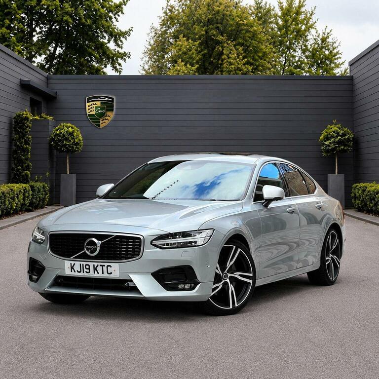 Volvo S90 Saloon 2.0 D5 Powerpulse R-design Pro Awd Eur Silver #3