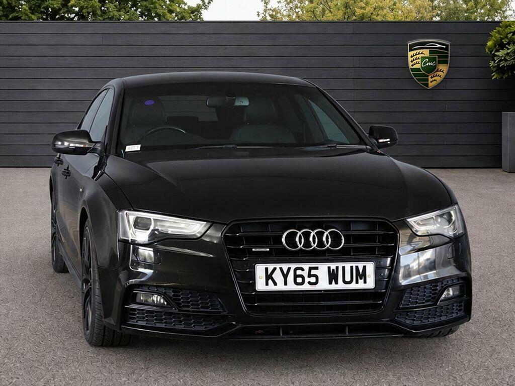 Audi A5 2.0 Tdi Black Edition Plus Sportback S Tronic Quat Black #2