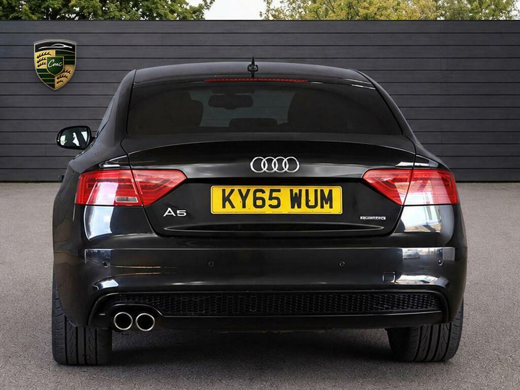 Audi A5 2.0 Tdi Black Edition Plus Sportback S Tronic Quat Black #5