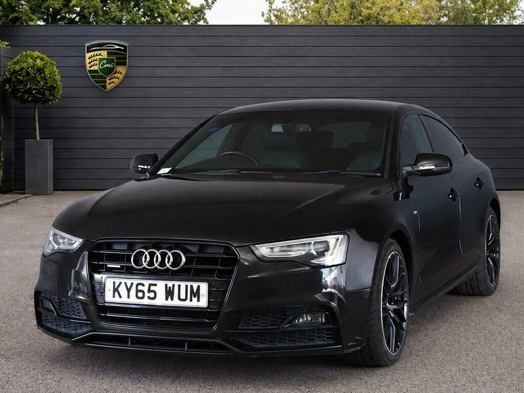 Audi A5 2.0 Tdi Black Edition Plus Sportback S Tronic Quat Black #3