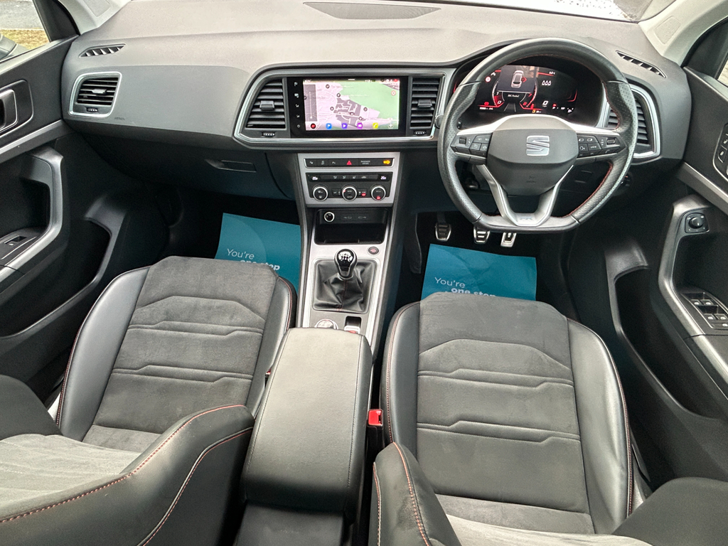 Seat Ateca 1.5 Tsi Evo Fr Sport Dsg Euro 6 Ss White #8