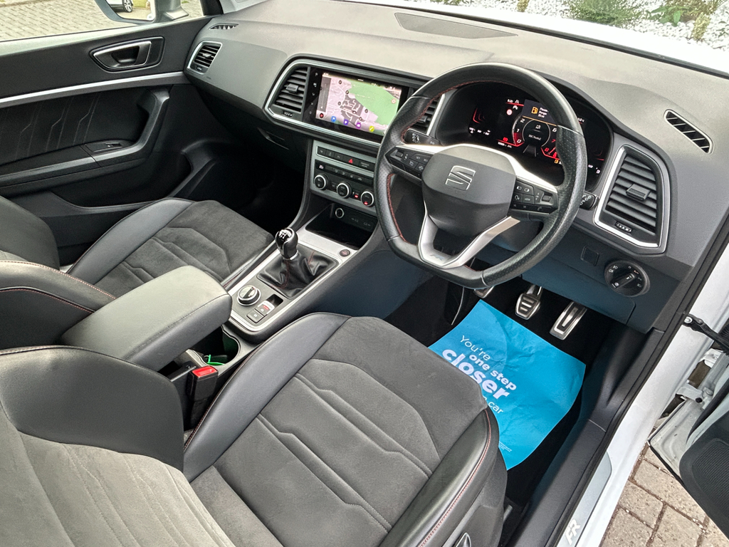 Seat Ateca 1.5 Tsi Evo Fr Sport Dsg Euro 6 Ss White #6