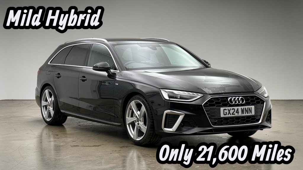 Audi A4 Avant 2.0 Tfsi 40 S Line Estate S Tronic Euro Black