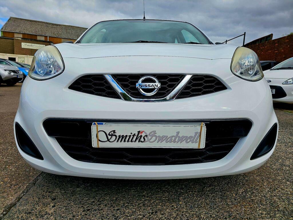 Nissan Micra 1.2 Visia Euro 5 White #6
