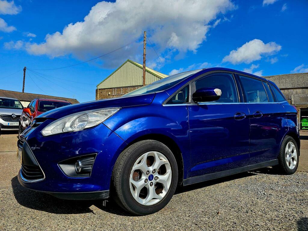 Ford Grand C-Max 1.6 Tdci Zetec Euro 5 Blue #4