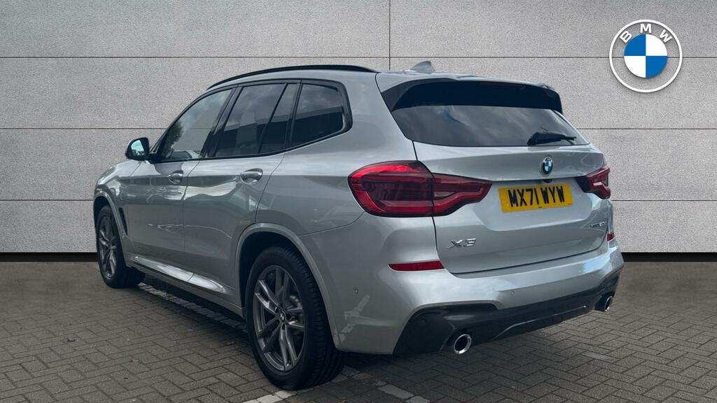 BMW X3 X3 Xdrive20d M Sport Silver #2