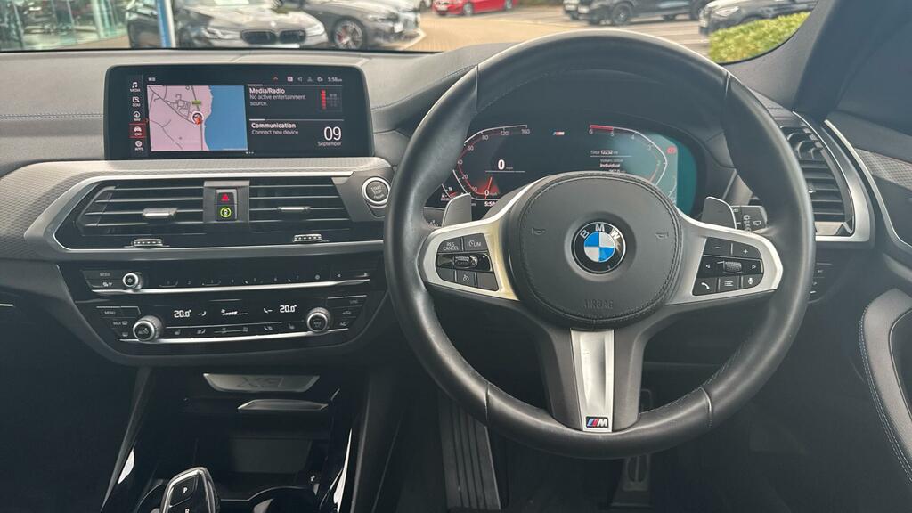 BMW X3 X3 Xdrive20d M Sport Silver #5