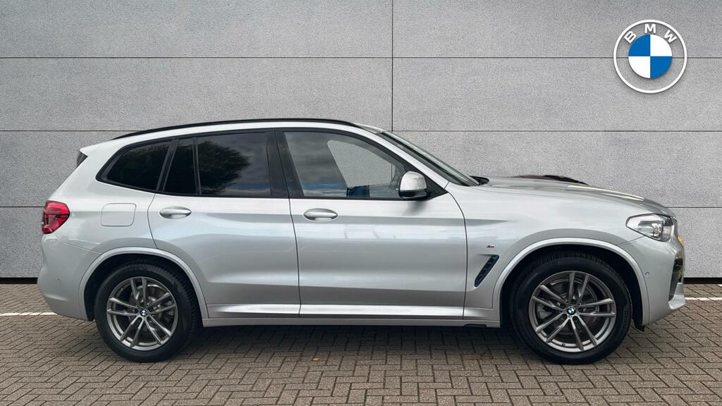 BMW X3 X3 Xdrive20d M Sport Silver #3