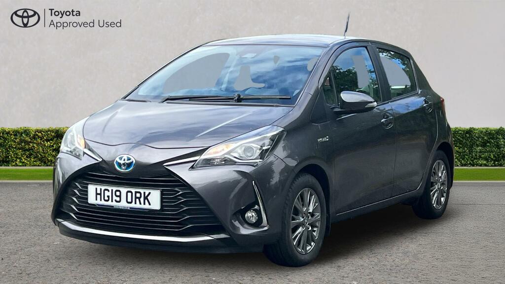 Toyota Yaris 1.5 Vvt-h Icon E-cvt Euro 6 Ss Grey #3
