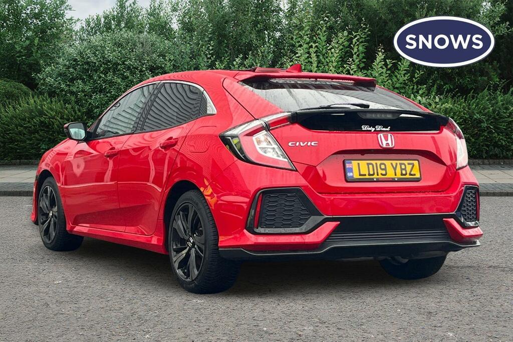 Honda Civic 1.6 I-dtec Ex Euro 6 Ss Red #3