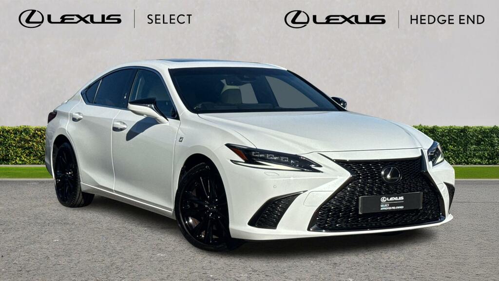 Lexus ES 2.5 300H F Sport Saloon Hybrid E-cvt Eu White